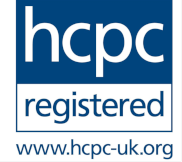 'HCPC registered' logo